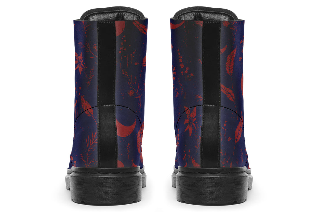 Scarlet Moonlit Botanica Boots