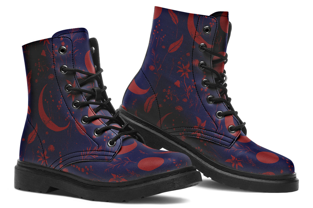 Scarlet Moonlit Botanica Boots