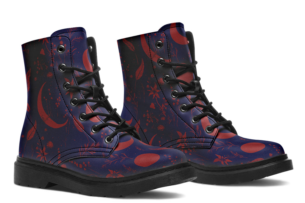 Scarlet Moonlit Botanica Boots