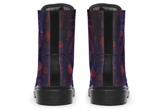 Scarlet Vampire Study Boots