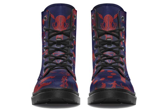 Scarlet Wolf Study Boots