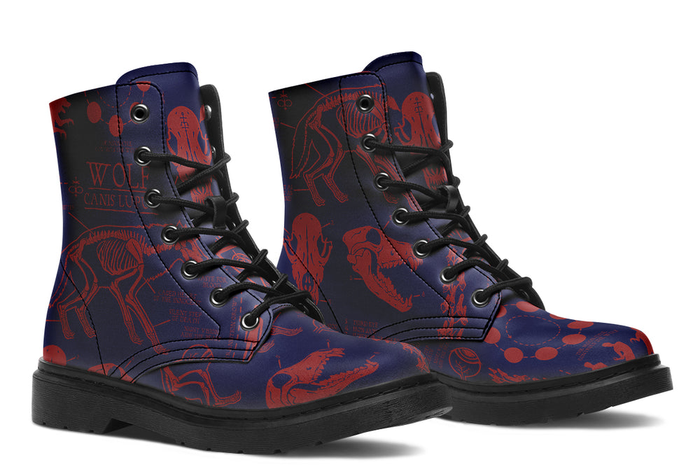Scarlet Wolf Study Boots