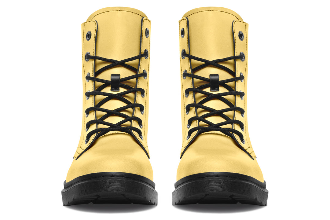 Soft Gold Boots
