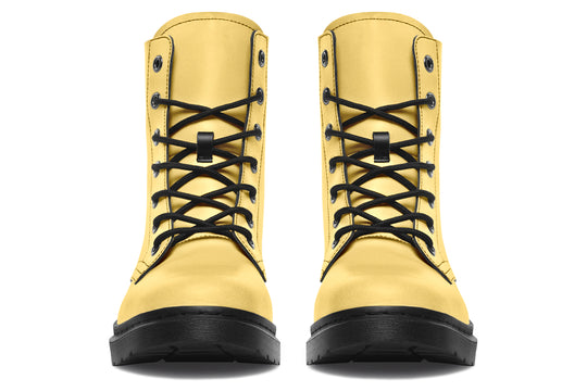 Soft Gold Boots
