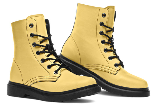 Soft Gold Boots