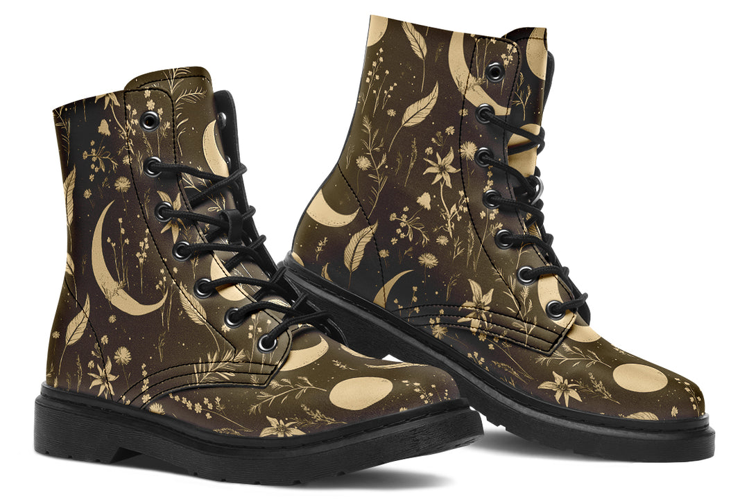 Tan Moonlit Botanica Boots