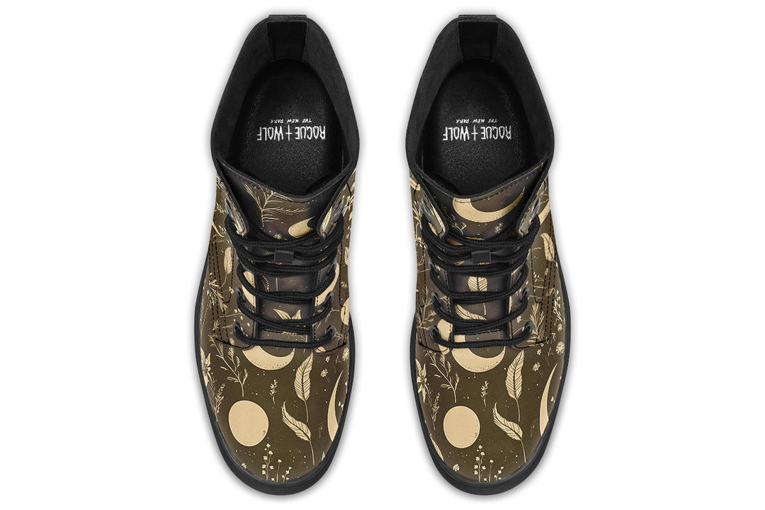 Tan Moonlit Botanica Boots