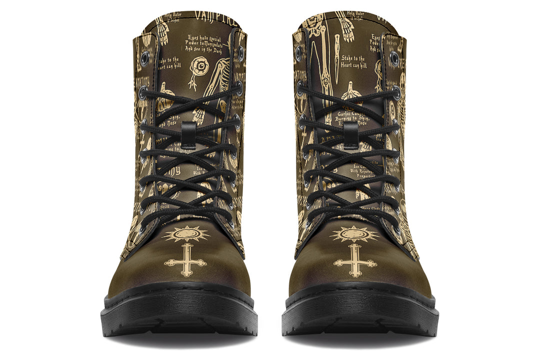 Tan Vampire Study Boots