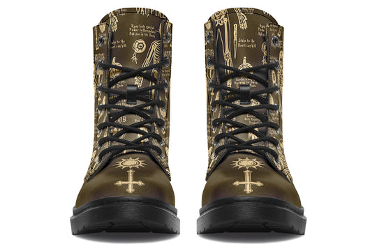 Tan Vampire Study Boots