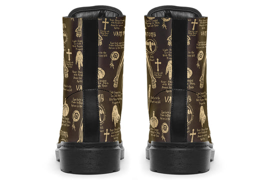 Tan Vampire Study Boots