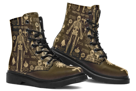 Tan Vampire Study Boots