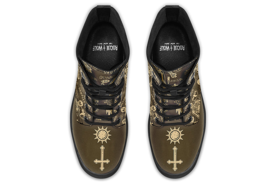 Tan Vampire Study Boots
