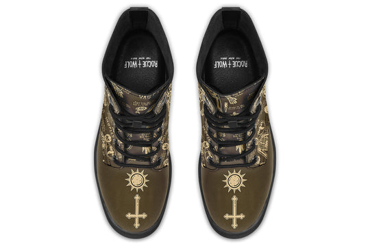 Tan Vampire Study Boots