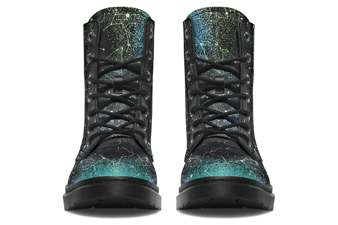 Teal Aurora Boots