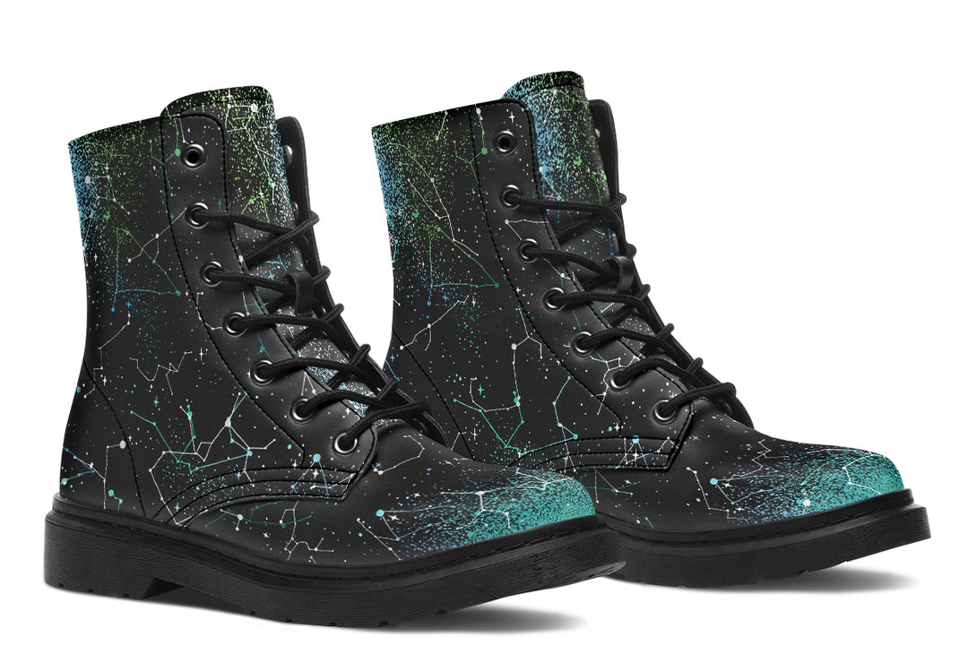 Teal Aurora Boots