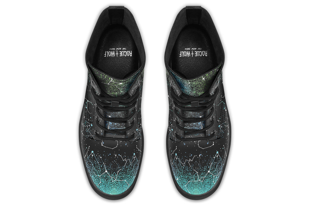 Teal Aurora Boots