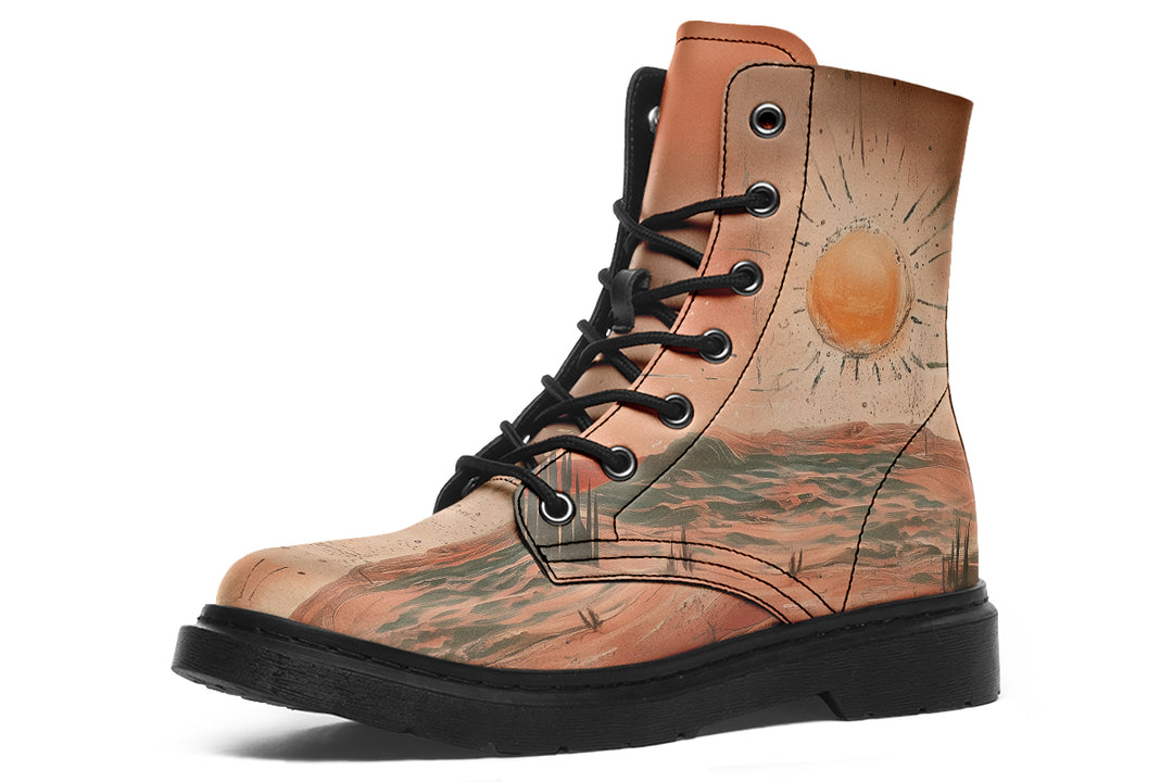 Terracotta Glow Boots