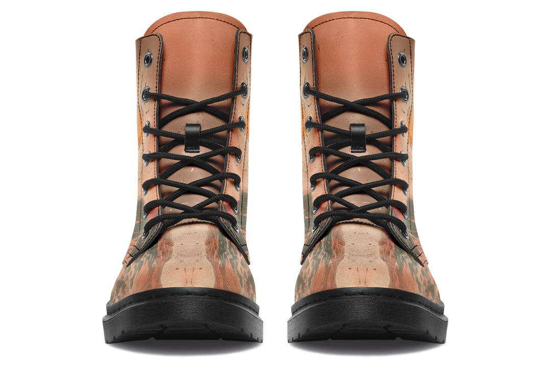 Terracotta Glow Boots
