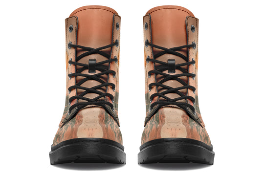 Terracotta Glow Boots