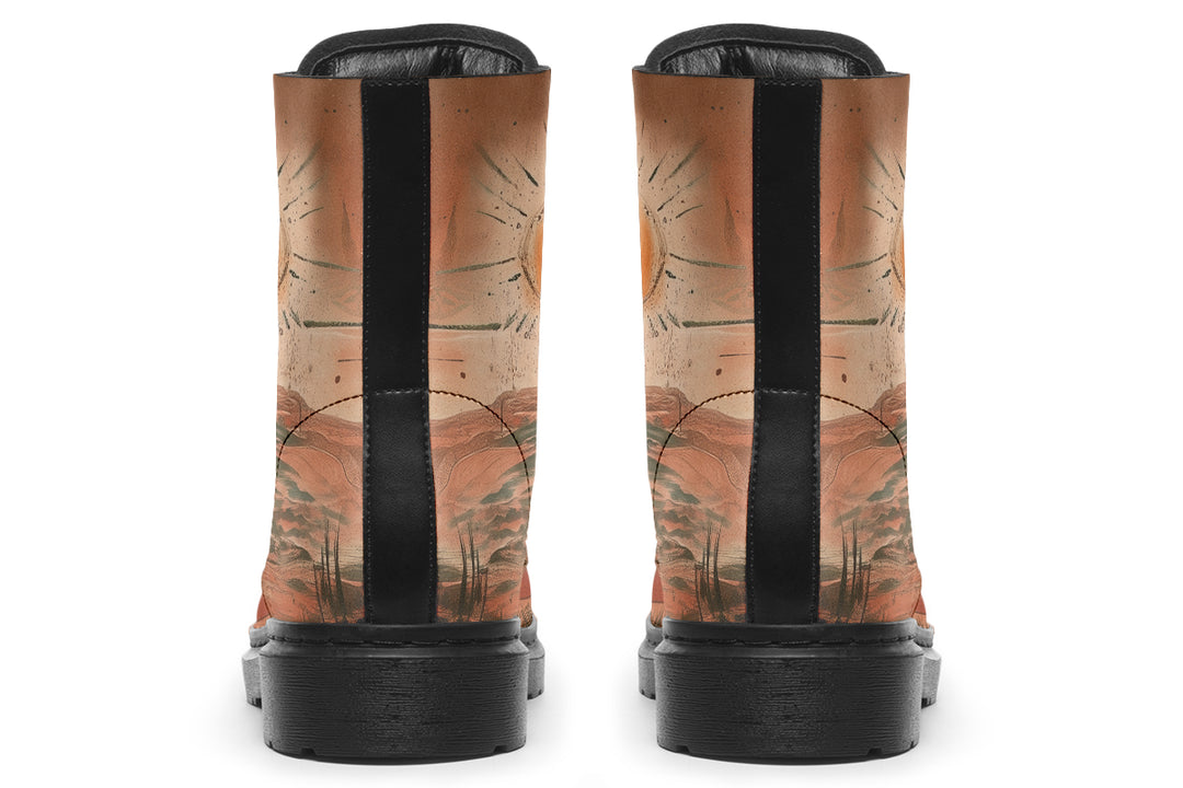 Terracotta Glow Boots