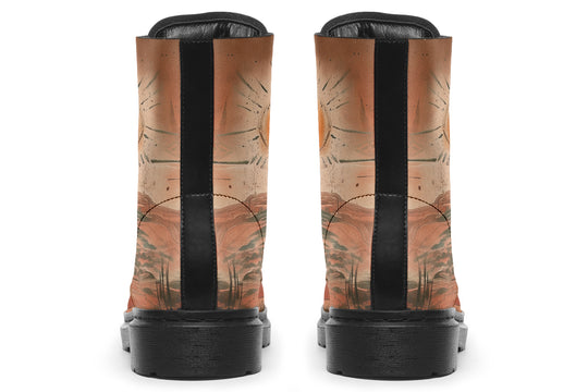 Terracotta Glow Boots