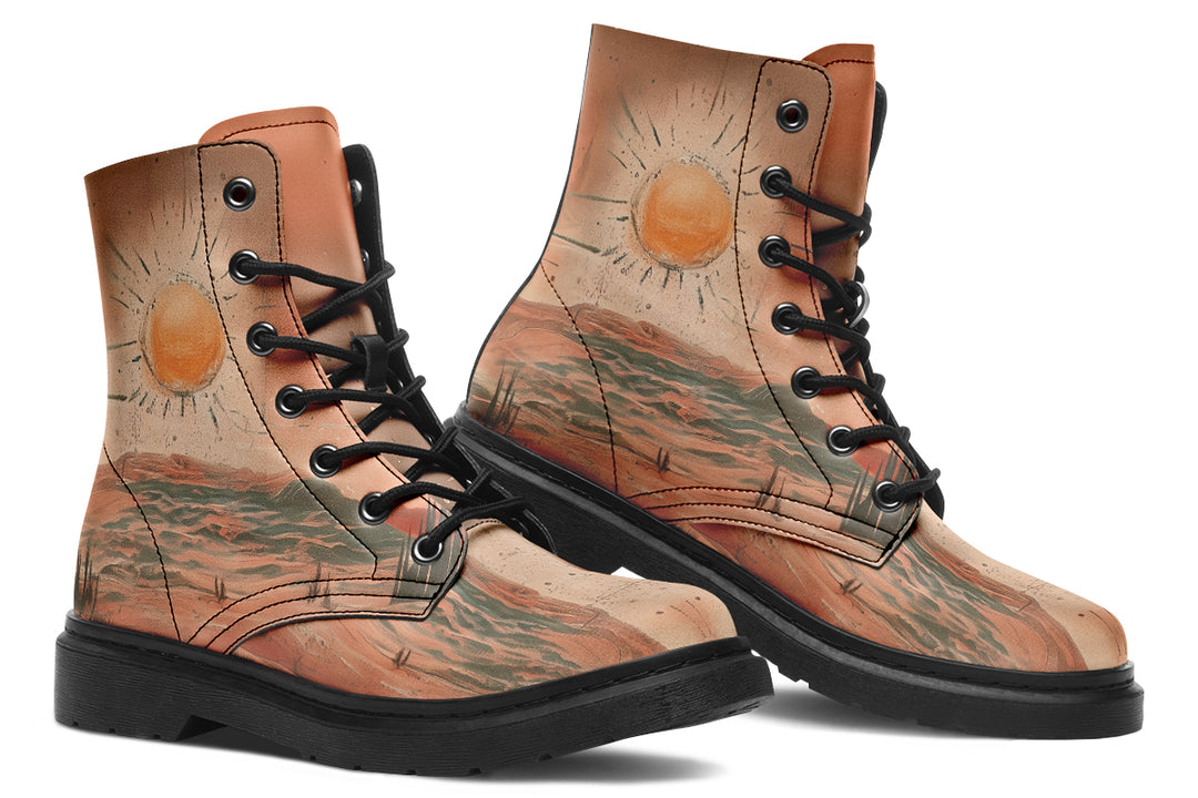 Terracotta Glow Boots