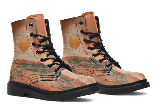 Terracotta Glow Boots