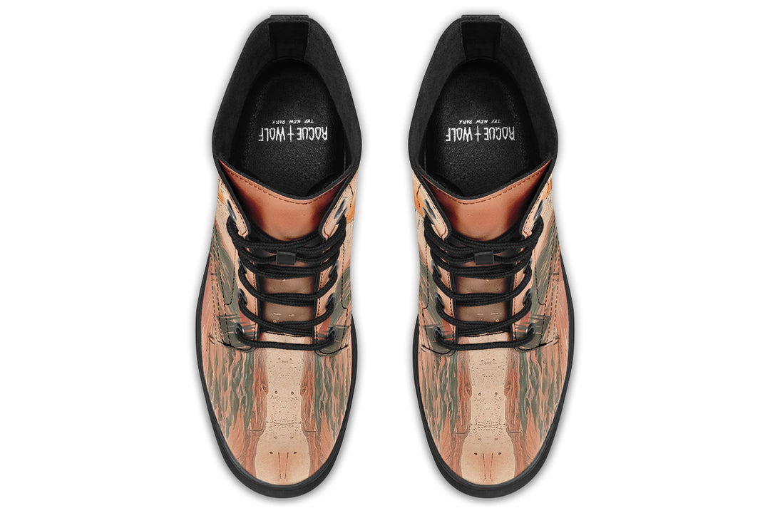 Terracotta Glow Boots
