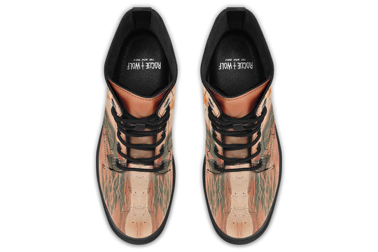 Terracotta Glow Boots
