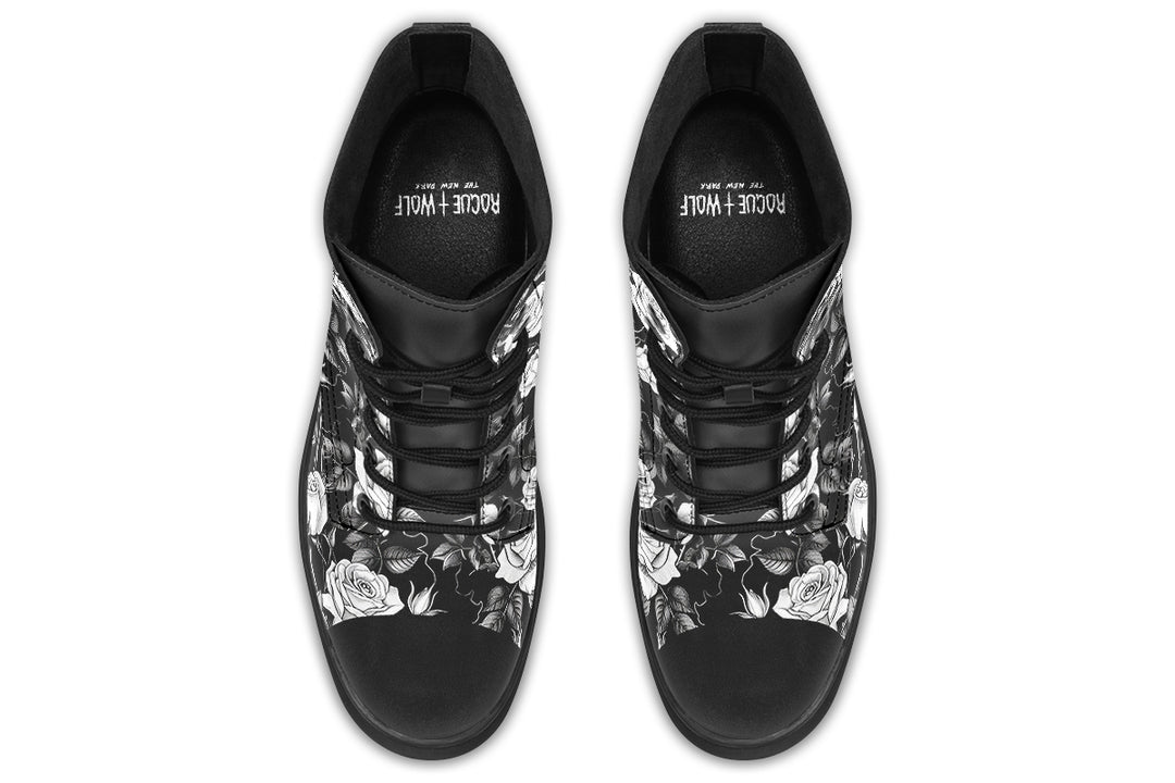 Veil of Roses Boots