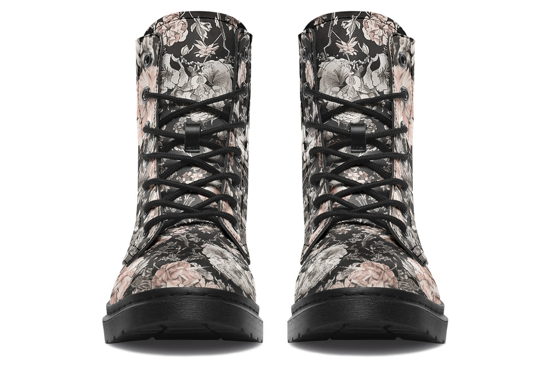 Vintage Peonies Boots