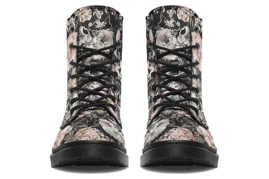 Vintage Peonies Boots