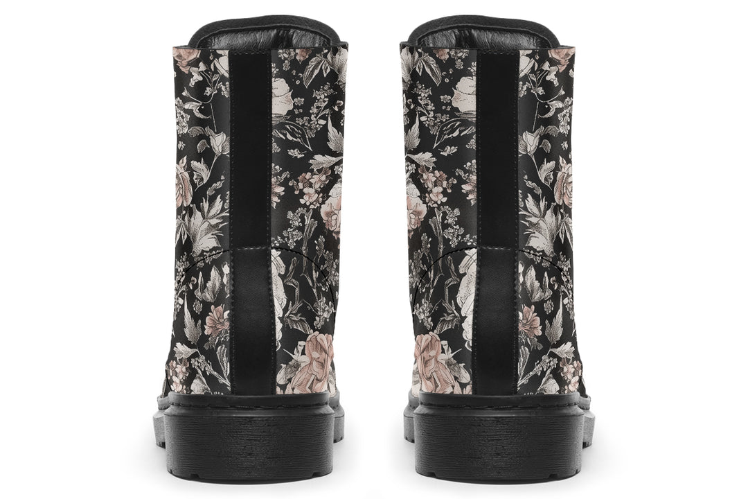 Vintage Peonies Boots