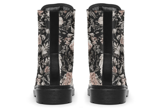 Vintage Peonies Boots