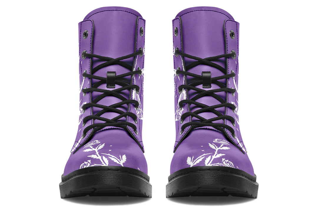 Violet Black Widow Boots