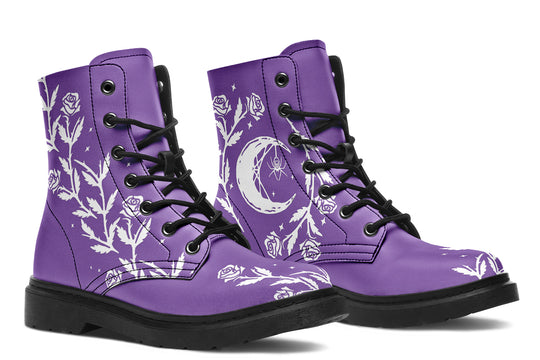 Violet Black Widow Boots