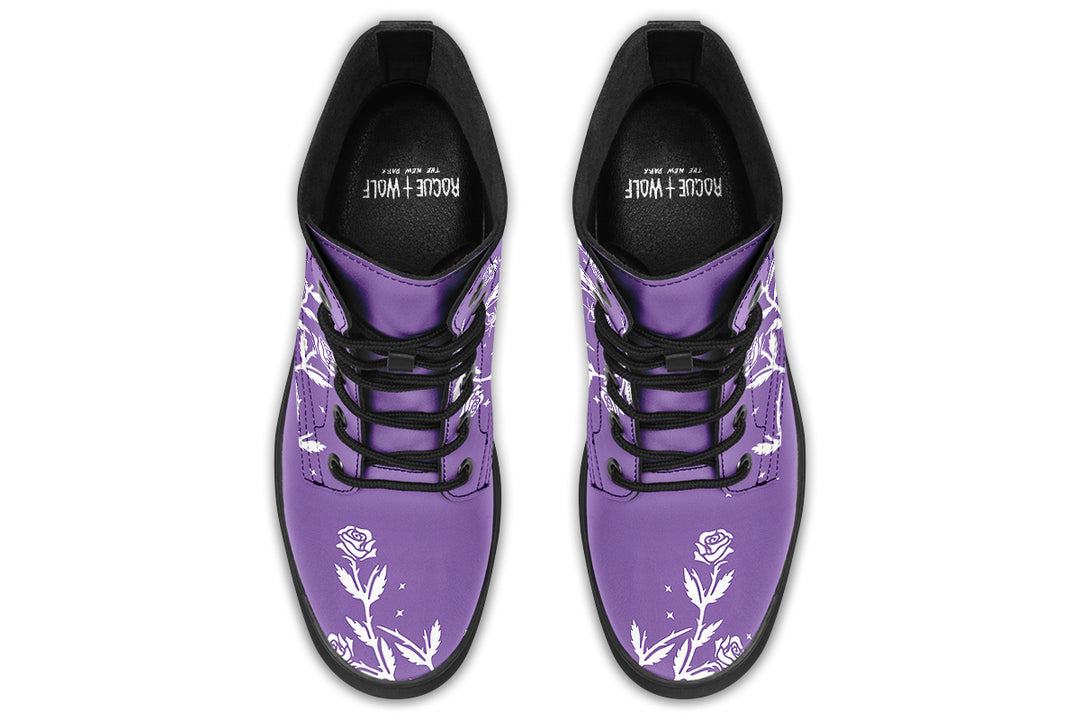 Violet Black Widow Boots