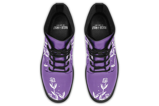 Violet Black Widow Boots