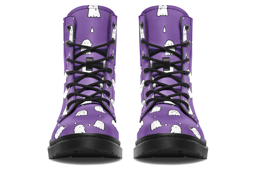 Violet Ghost Party Boots