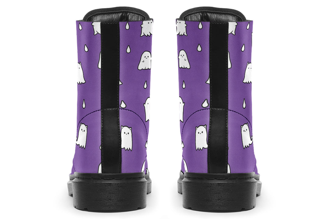 Violet Ghost Party Boots