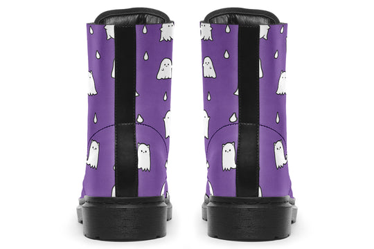 Violet Ghost Party Boots