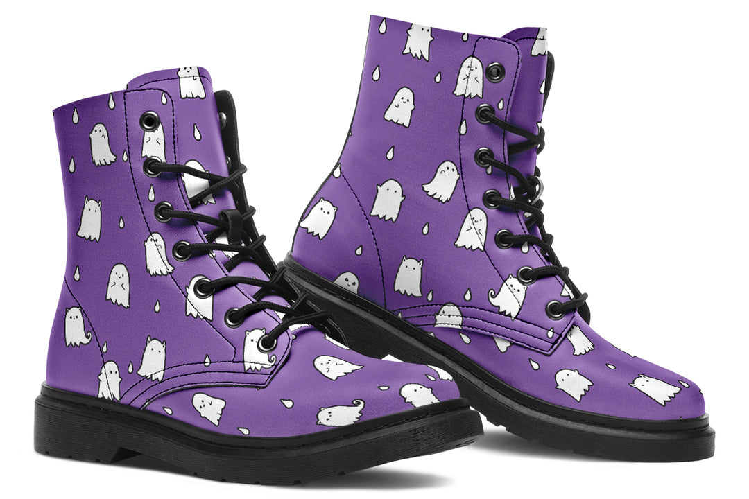 Violet Ghost Party Boots