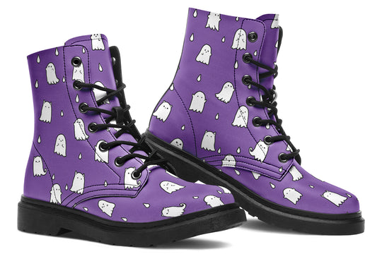 Violet Ghost Party Boots