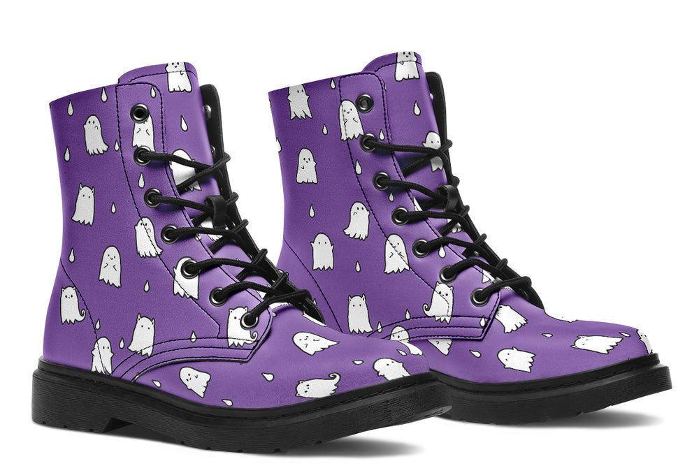 Violet Ghost Party Boots