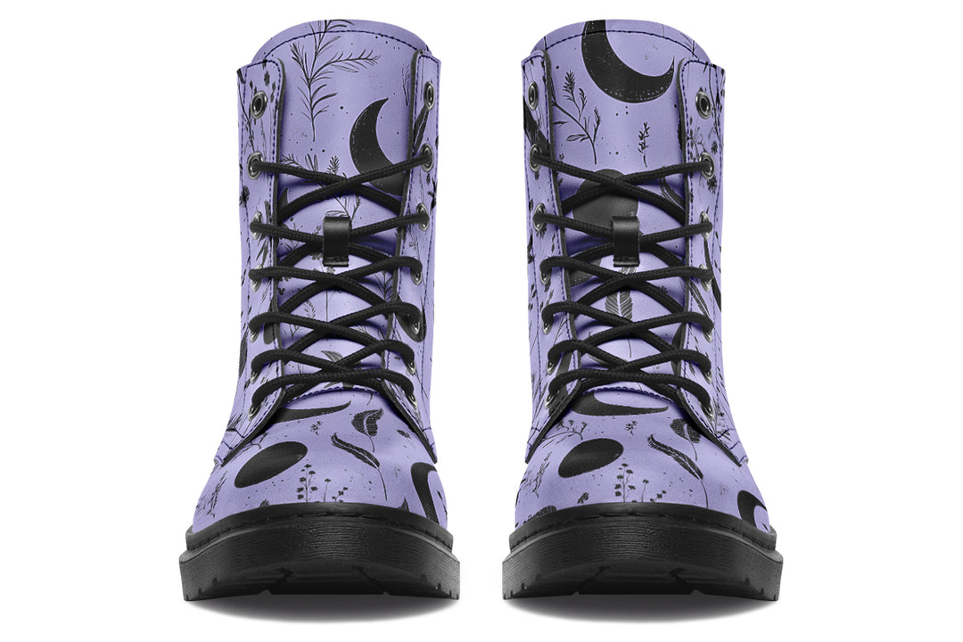 Violet Moonlit Botanica Boots