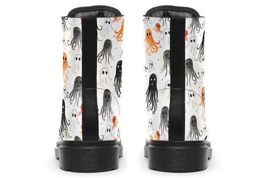 White Deep Haunting Boots