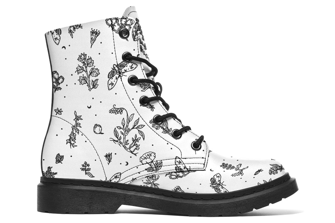 White Nightshade Boots