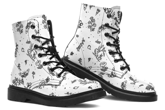 White Nightshade Boots
