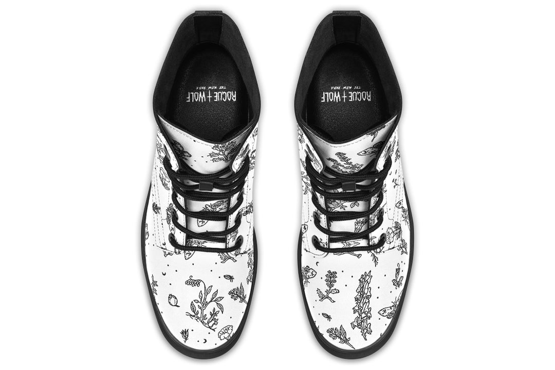 White Nightshade Boots