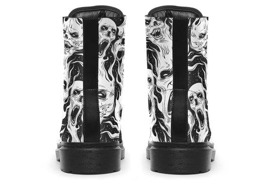 White Torment Boots